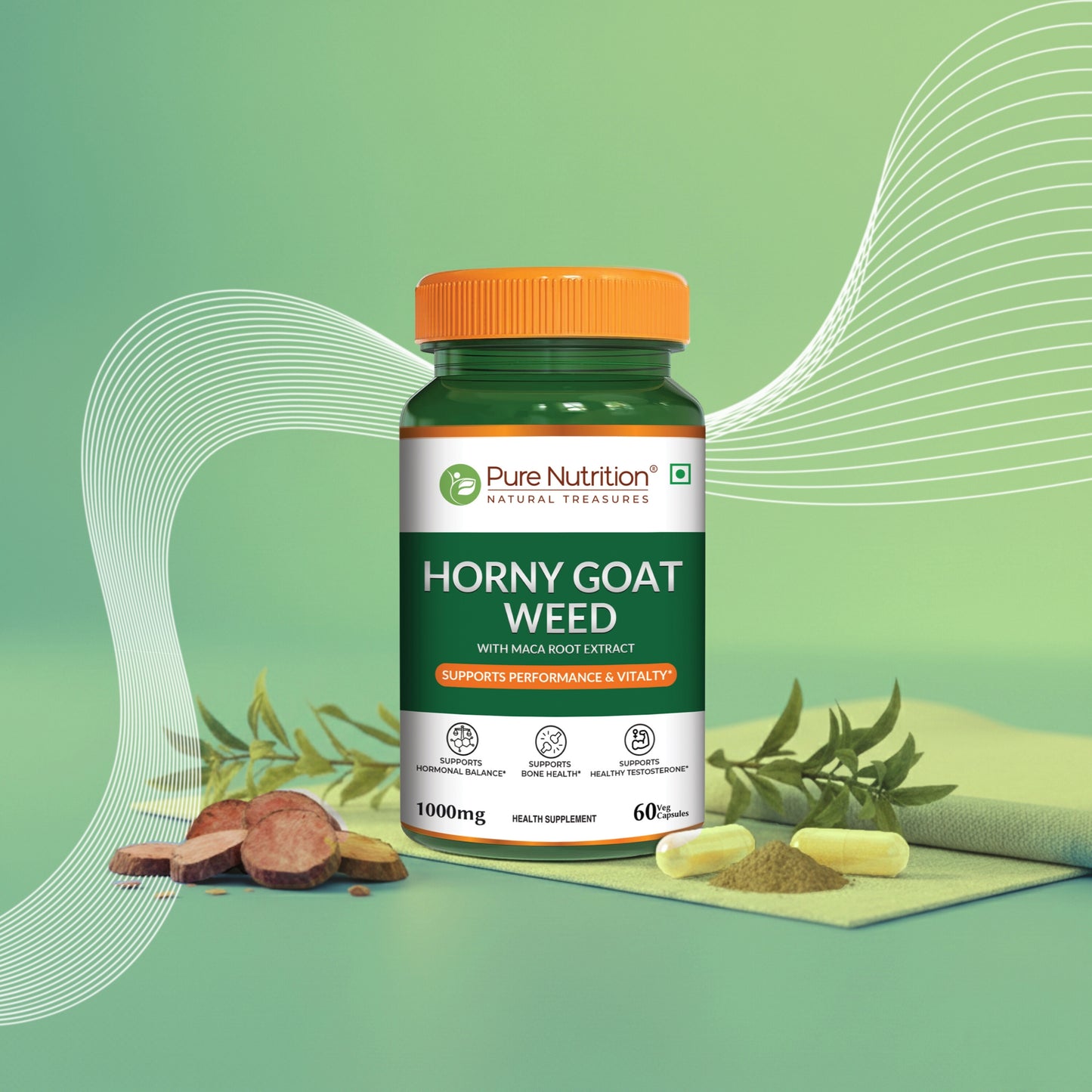 Horny Goat Weed with Maca Root Extract