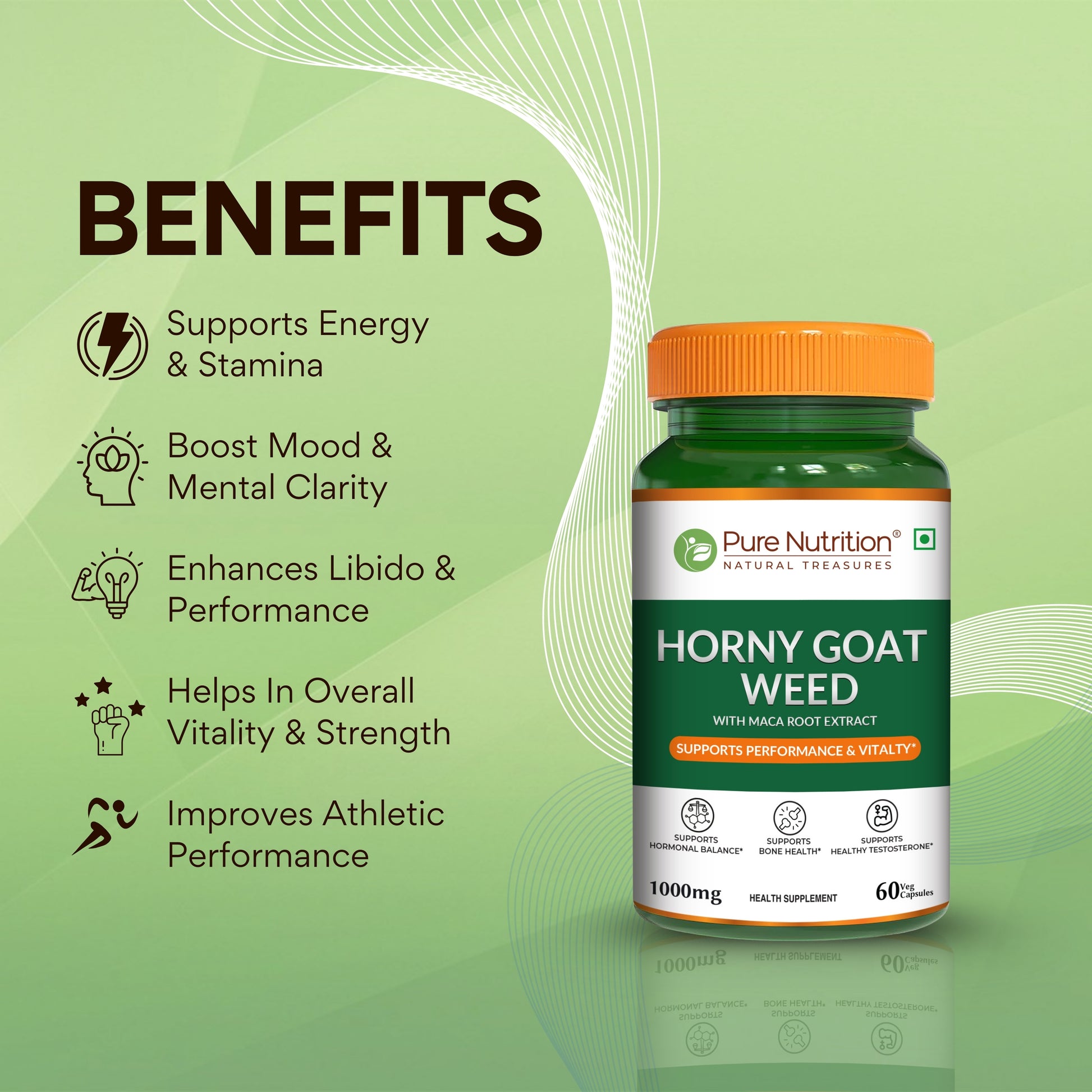 Horny Goat Weed with Maca Root Extract