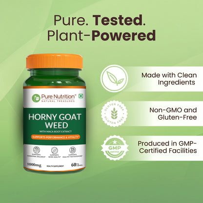 Horny Goat Weed with Maca Root Extract
