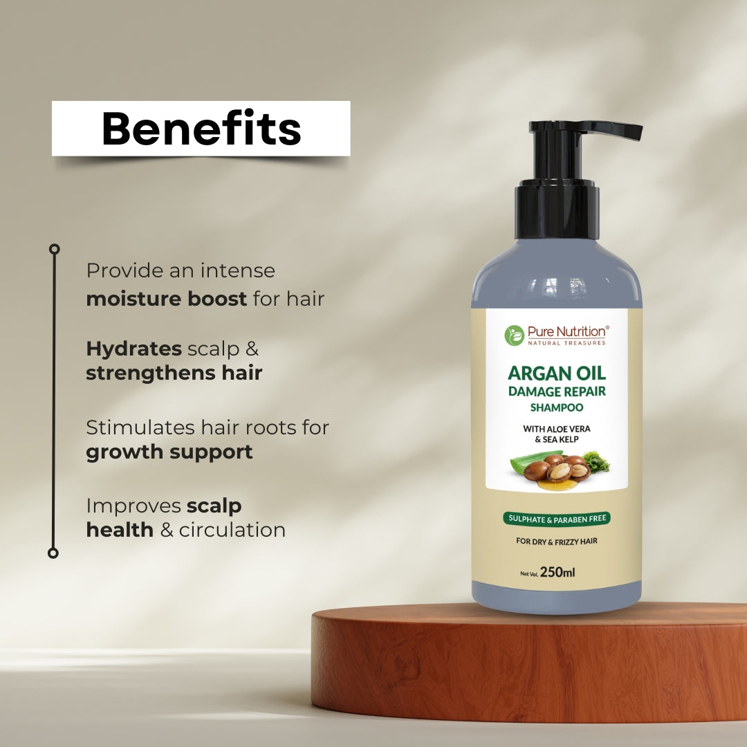 Argan oil damage repair shampoo