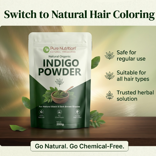 Pure Nutrition Natural Organic Indigo Powder