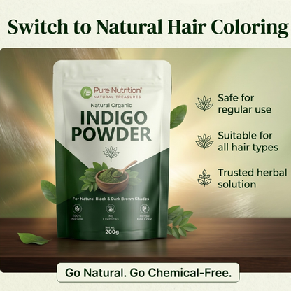 Pure Nutrition Natural Organic Indigo Powder