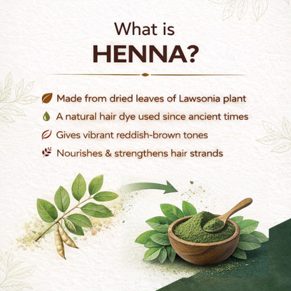 Pure Nutrition Henna Powder for Natural Hair Coloring | Herbal Hair Care