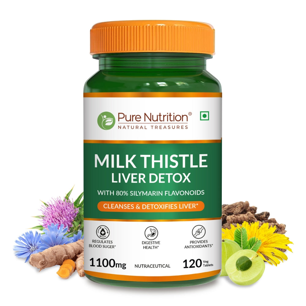Pure Nutrition Milk Thistle Liver Detox 