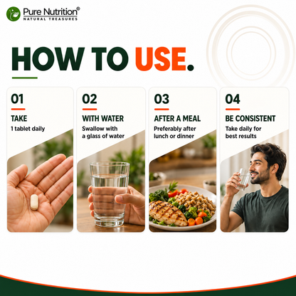 Multivitamin for Men – 30 Vegetarian Tablets | Comprehensive Wellness with 32+ Nutrients