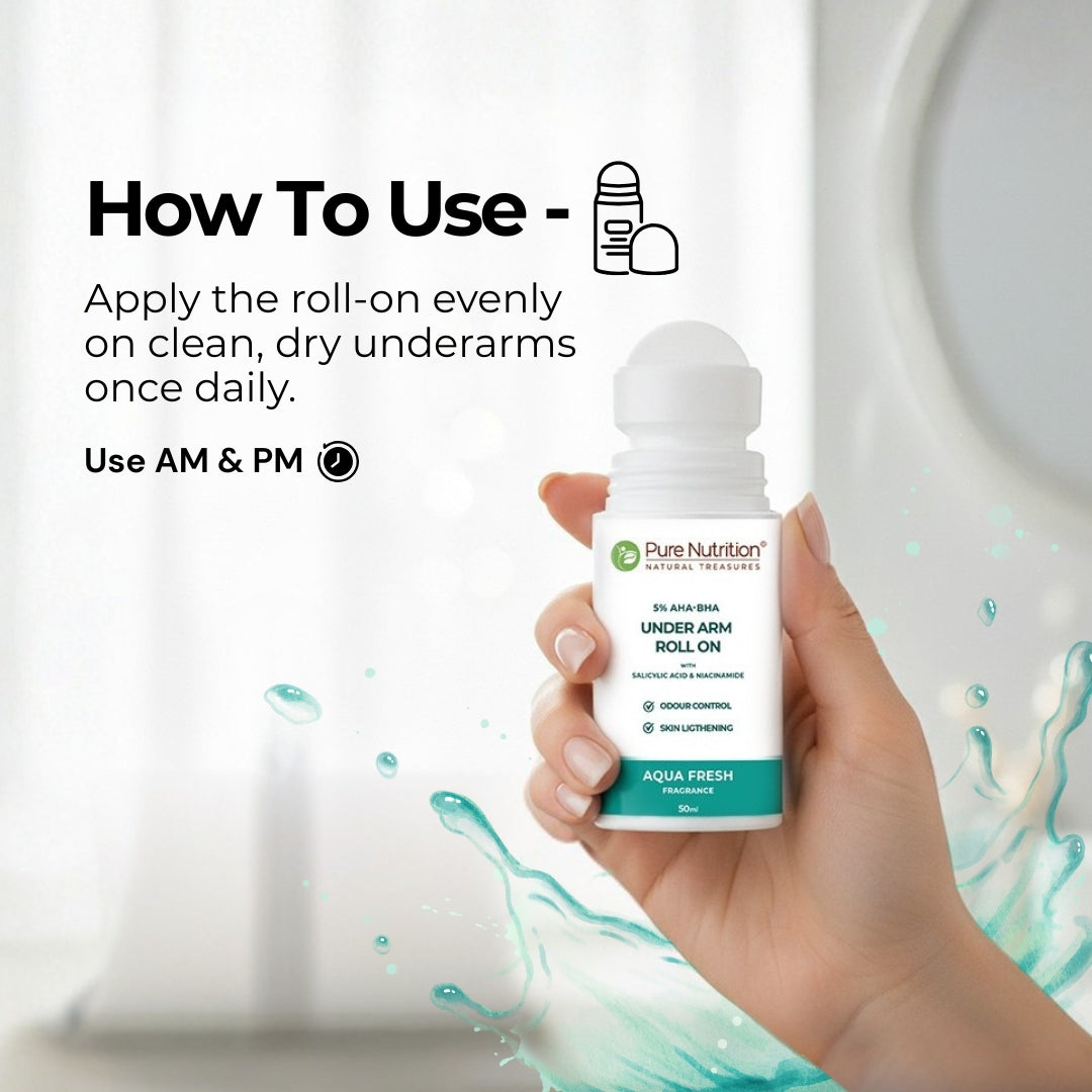 Pure Nutrition roll-on deodorant 