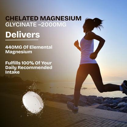Chelated Magnesium Glycinate | Supports Relaxation, Muscle & Nerve Health