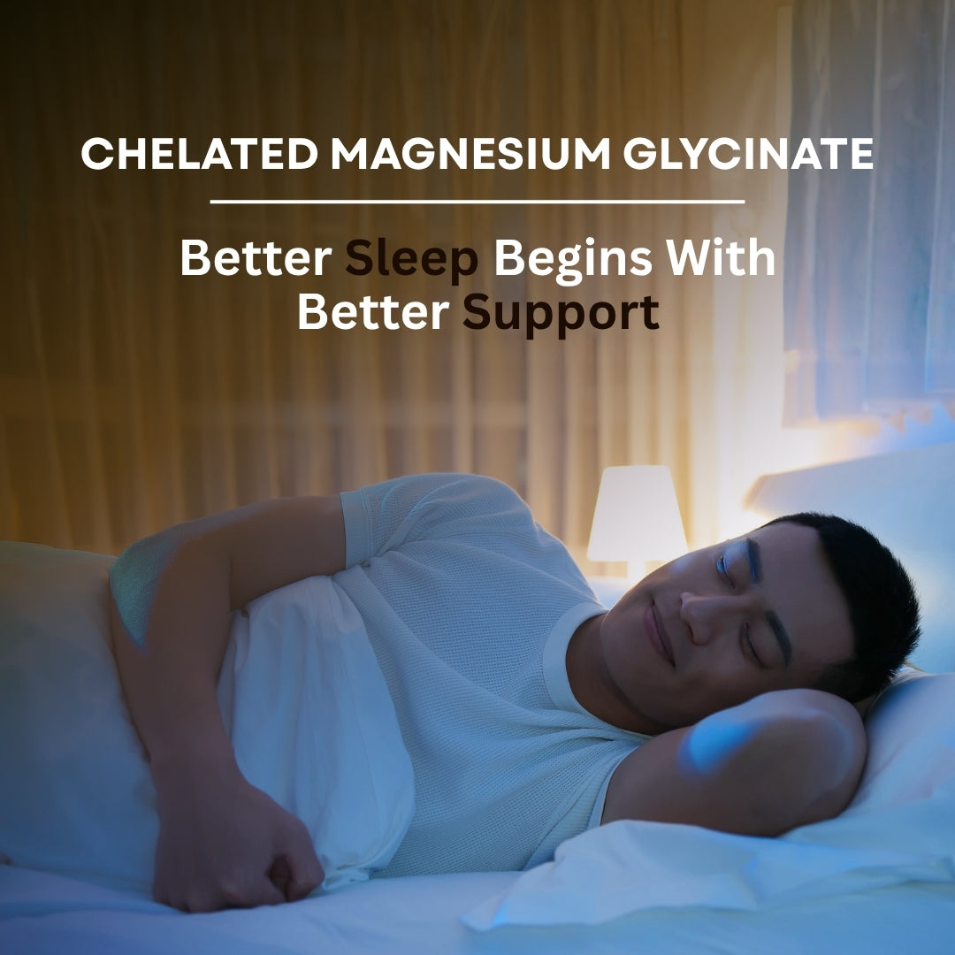 Chelated Magnesium Glycinate | Supports Relaxation, Muscle & Nerve Health