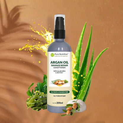 Pure Nutrition Argan Oil Damage Repair Conditioner 