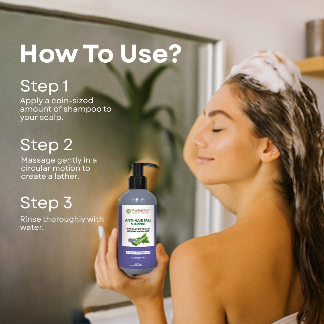 Pure Nutrition Anti-Hair Fall Shampoo 