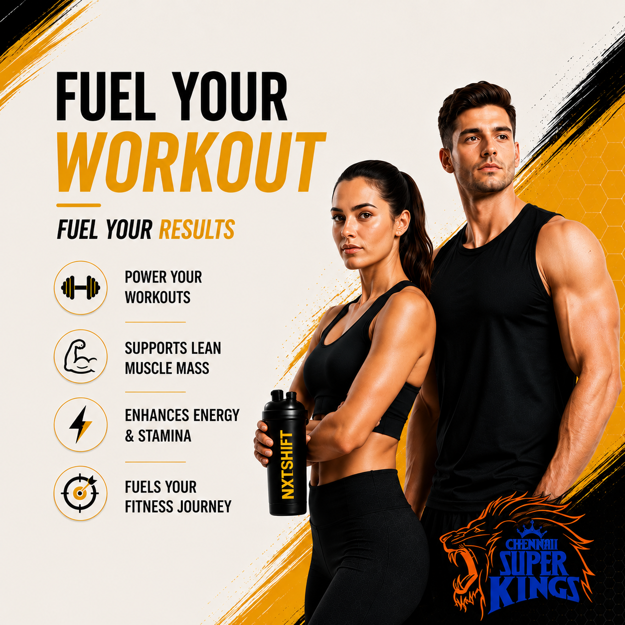 NXTShift All-in-One Whey Protein Blend – 26g Protein | 2kg Pack