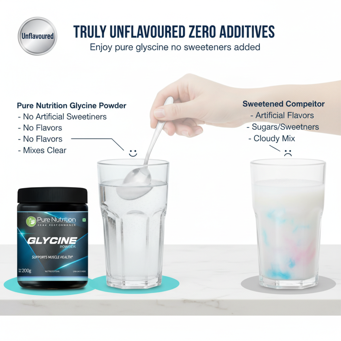 Pure Nutrition Peak Performance Glycine Powder – 200 g