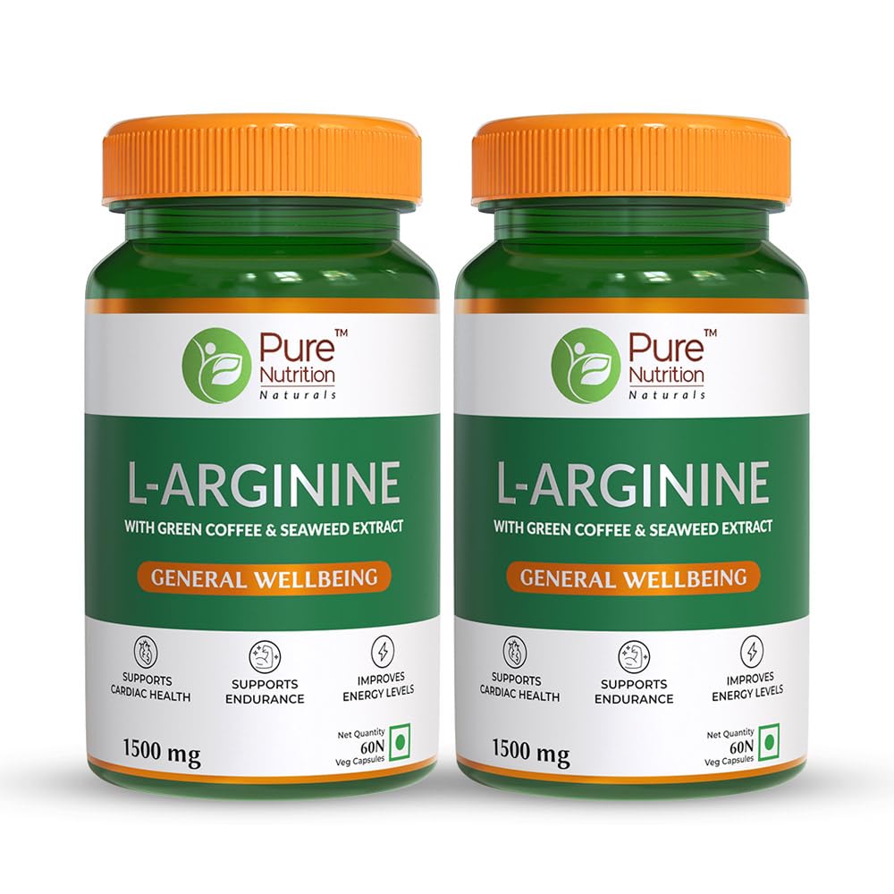 L Arginine Supplement - 60 Capsules