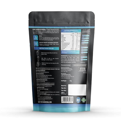 Pure Nutrition Ultimate Performance Pack: Whey Protein (Chocolate) 1Kg, Creatine Monohydrate 100g (Unflavoured) & Men's Multivitamins (30 Veg Tablets) - Boost Muscle Growth, Strength & Overall Wellness