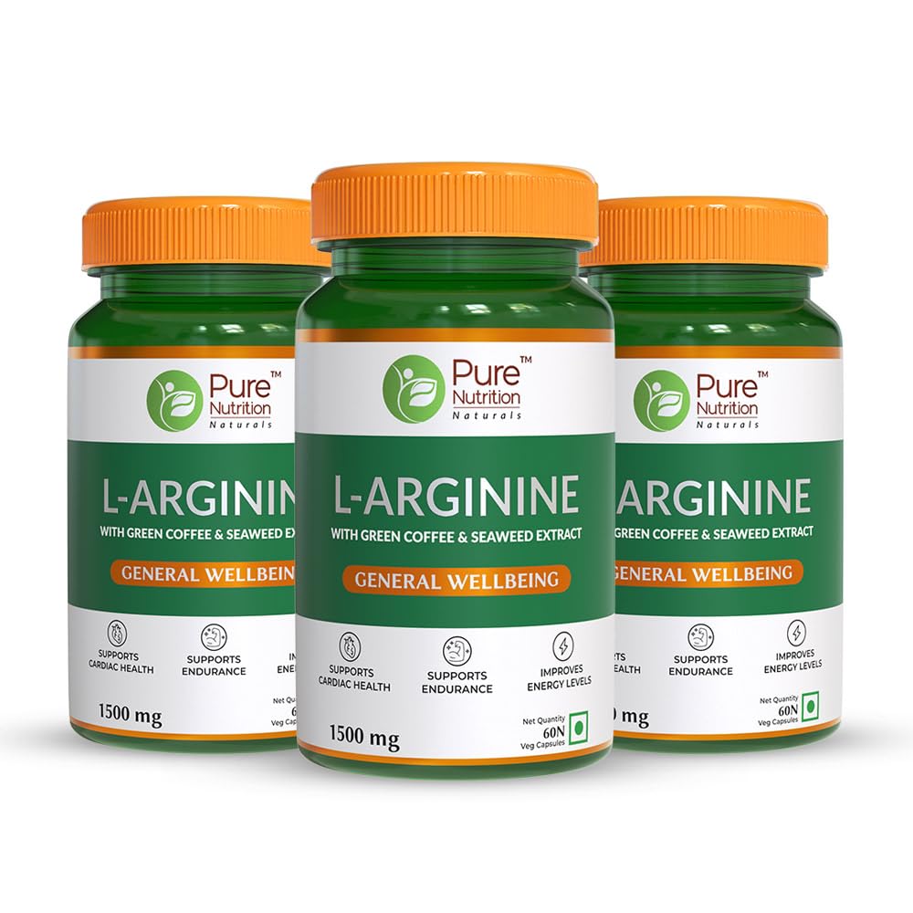 L Arginine Supplement - 60 Capsules