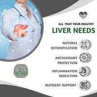 Milk Thistle Silymarin 1100mg Tablets | Liver Cleanse & Detox Support Formula | 120 Tablets