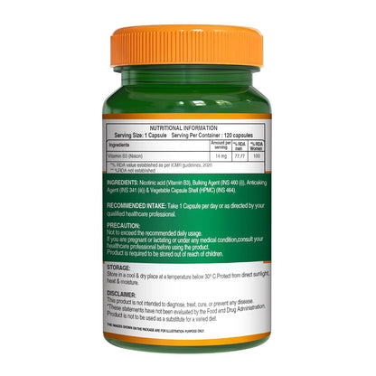 Pure Nutrition Vitamin B3 Niacin 