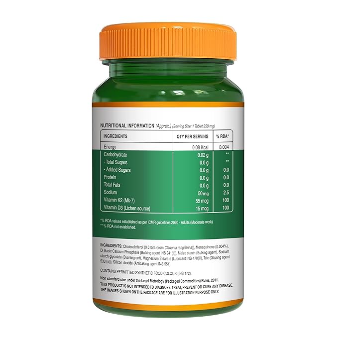 Pure Nutrition Vitamin D3 + K2