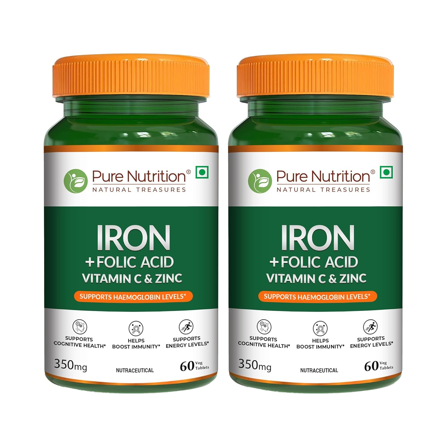 Pure Nutrition Iron + Folic Acid