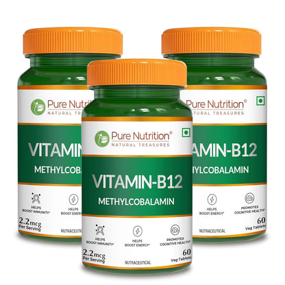 Pure Nutrition Vitamin B12 Methylcobalamin