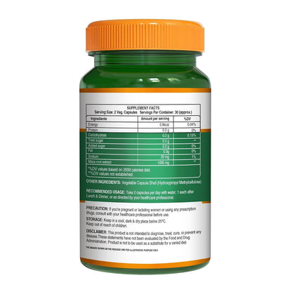 Maca Root Extract Capsules- Veg for Energy, Stamina & Hormonal Balance