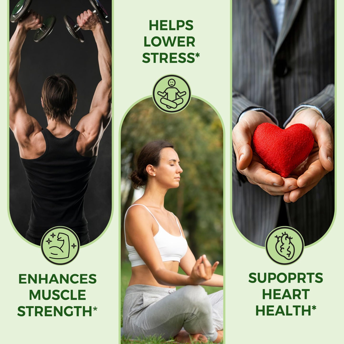 Pure Nutrition Organic Ashwagandha - 180 Tablets