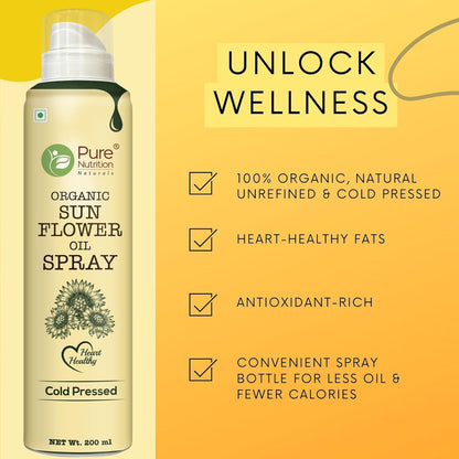 Pure Nutrition Organic Sunflower Spray