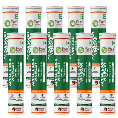 ACV Effervescent Tablet Weight Management & Gut Health | Apple Cider Vinegar