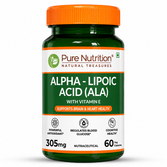 Alpha Lipoic Acid (ALA) 305mg  Antioxidant & Nerve Health Support