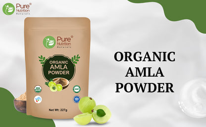 Organic Amla Powder - 227g | Supports Immunity, Digestion, and Hair Health