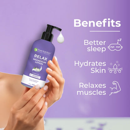  Pure Nutrition Relax Magnesium Lotion