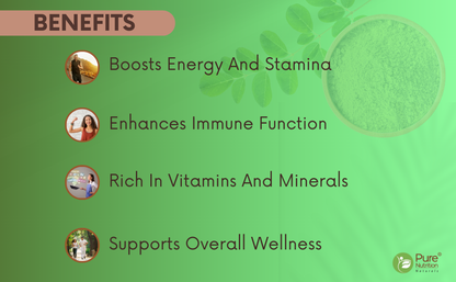 Organic Moringa Tablets 1200mg