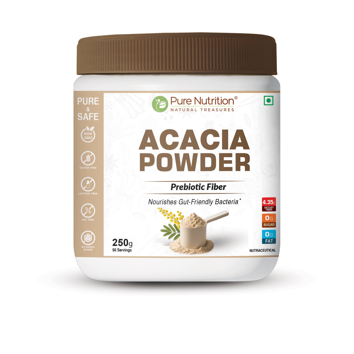 Acacia Powder | Prebiotic Fiber | Plant-Based Supplement