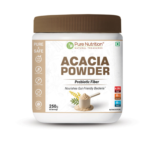 Acacia Powder | Prebiotic Fiber | Plant-Based Supplement