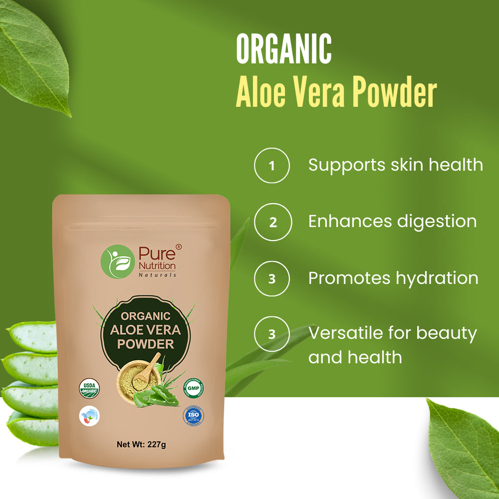 Pure Nutrition Organic Aloe Vera Powder
