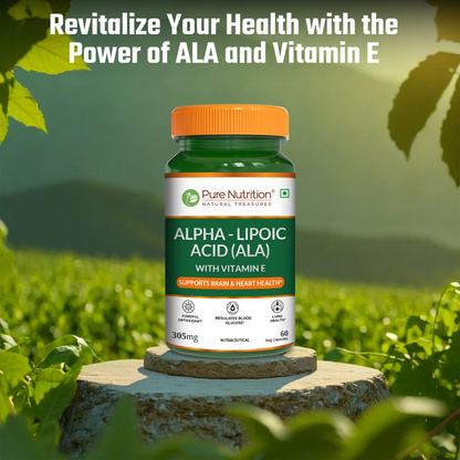 Alpha Lipoic Acid Capsules 305 mg | Supports Antioxidant