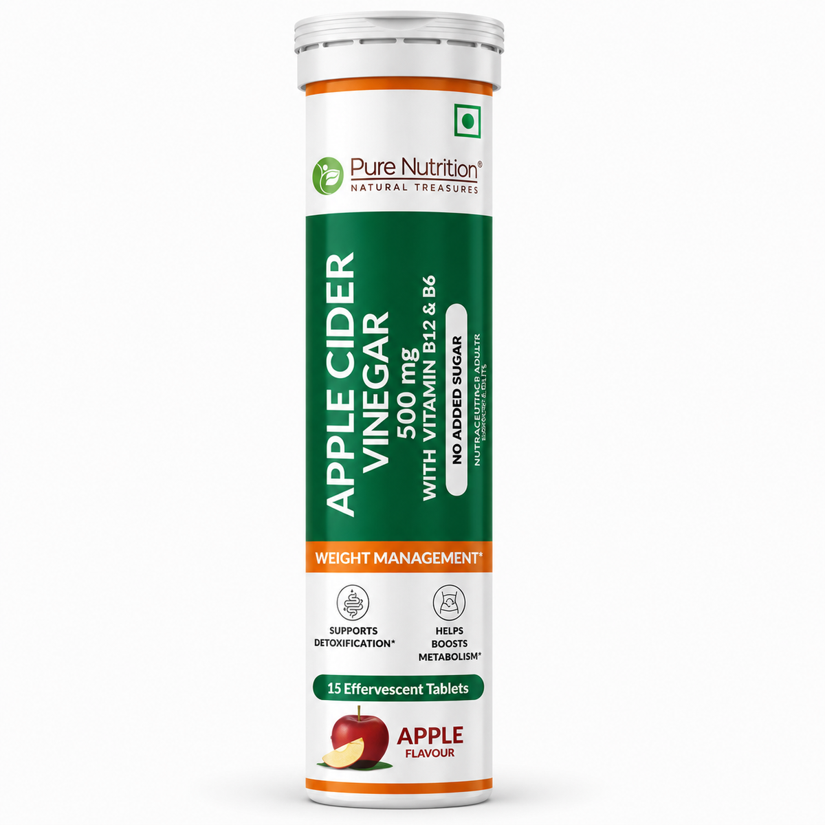 ACV Effervescent Tablet Weight Management & Gut Health | Apple Cider Vinegar