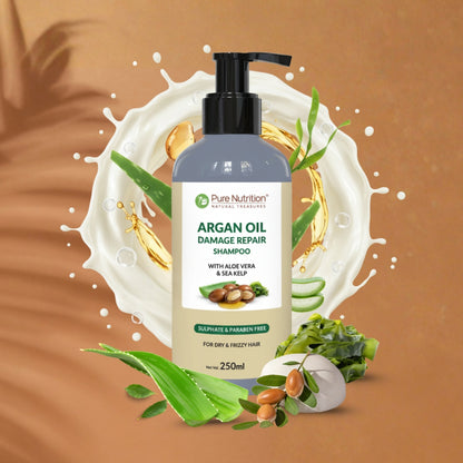 Argan oil damage repair shampoo
