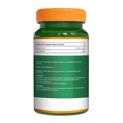 Pure Nutrition Biotin 10,000 mcg | Pharma Grade