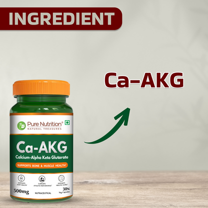 Ca-AKG – Calcium Alpha-Ketoglutarate 500 mg