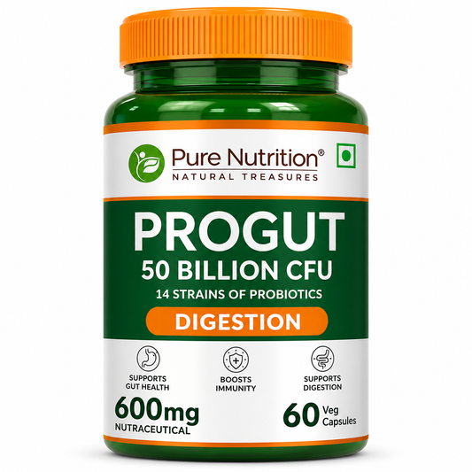 Probiotic  50 Billion CFU | 14 Strains | 60 Veg Capsules