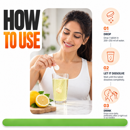 AFTR PARTY Effervescent Tablets Liver Support & Post-Celebration Recovery