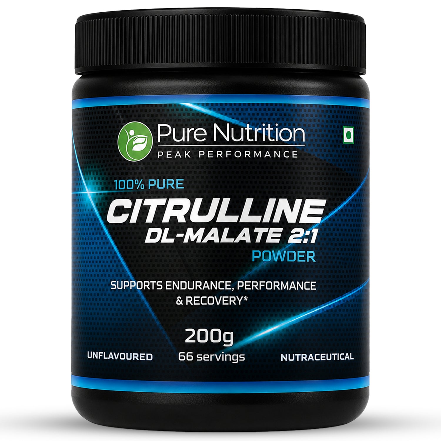 L-Citrulline DL-Malate 2:1 Powder – Unflavored | Nitric Oxide & Endurance