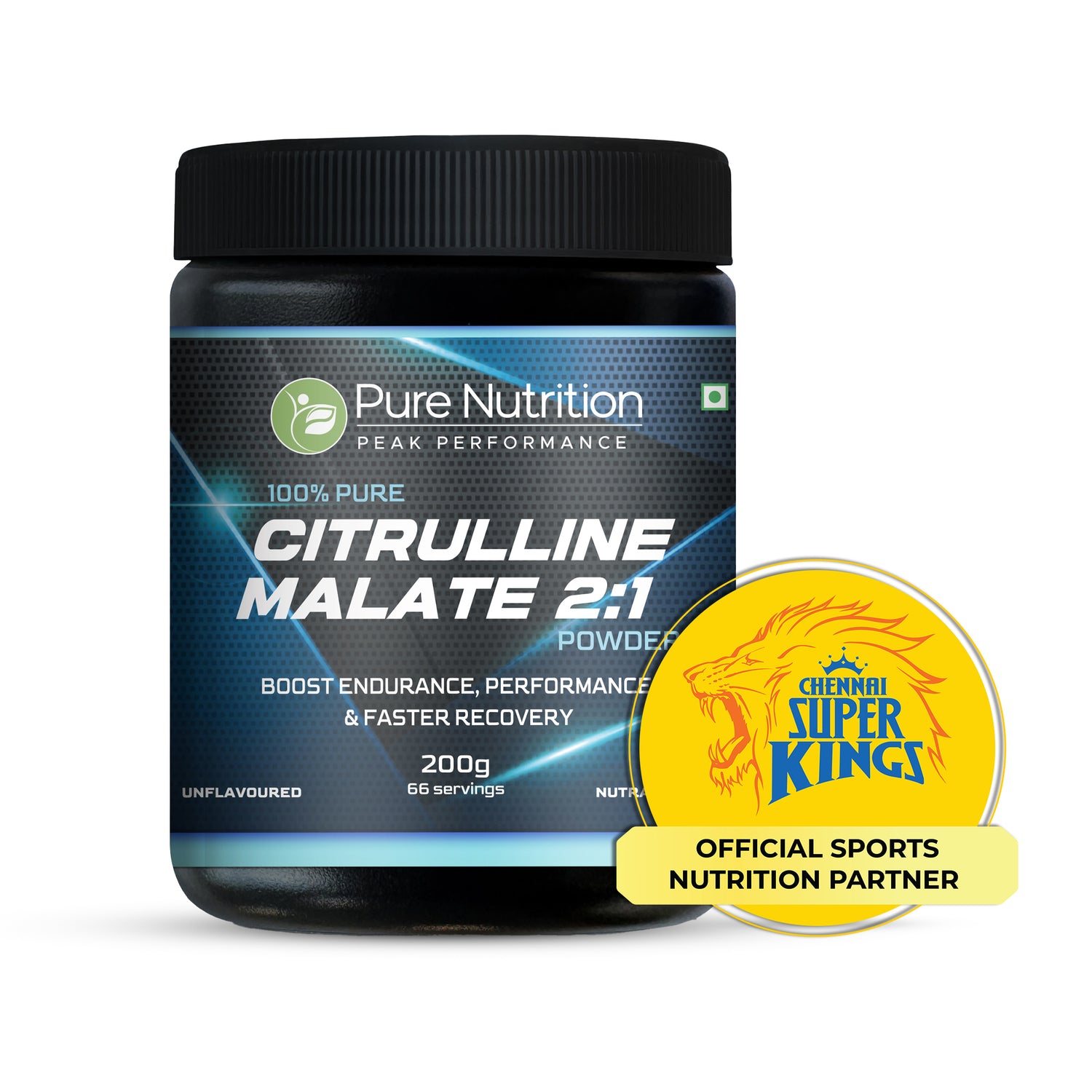 100% Pure L Citrulline DL Malate 2:1 Powder (Unflavoured) Faster Recovery & Reduce Muscle Fatigue