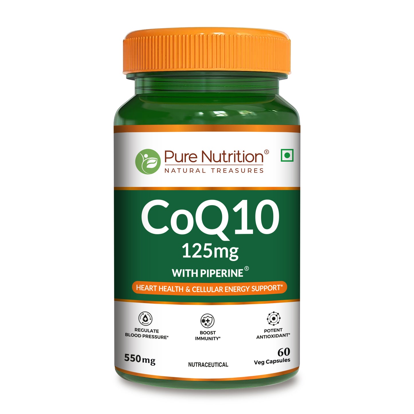 Healthy Heart Combo: CoQ10 125mg + Vegan Omega-3 (EPA & DHA)