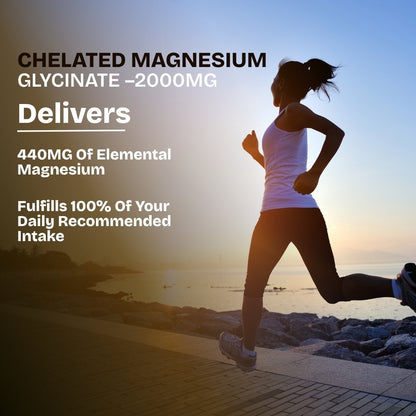 Chelated Magnesium Glycinate | Supports Relaxation, Muscle & Nerve Health