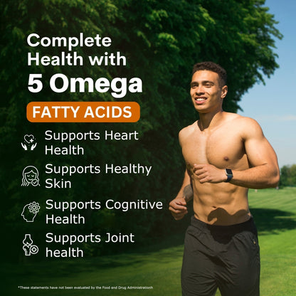 Vegan Omega Softgels – Essential 3-5-6-7-9 Fatty Acids