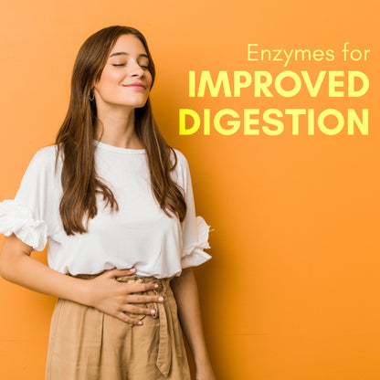 Digestive Enzymes with Bromelain 840mg | Multi Enzyme Blend Supplement