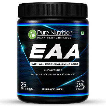 EAA Powder  All 9 Essential Amino Acids | Unflavoured | Muscle Support