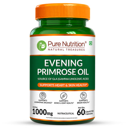 Evening Primrose Oil  GLA (Gamma Linolenic Acid) | Hormonal & Skin Support